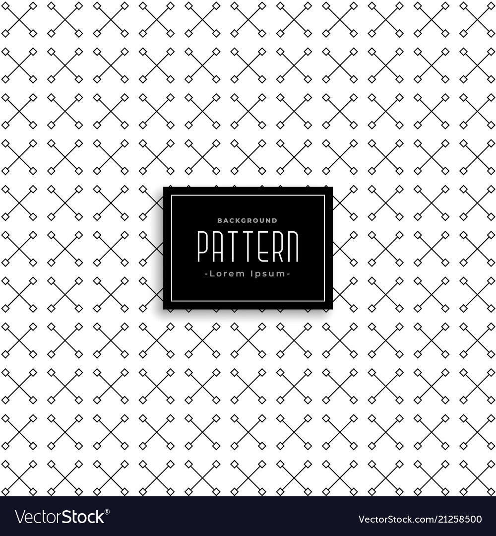 Cross abstract pattern design