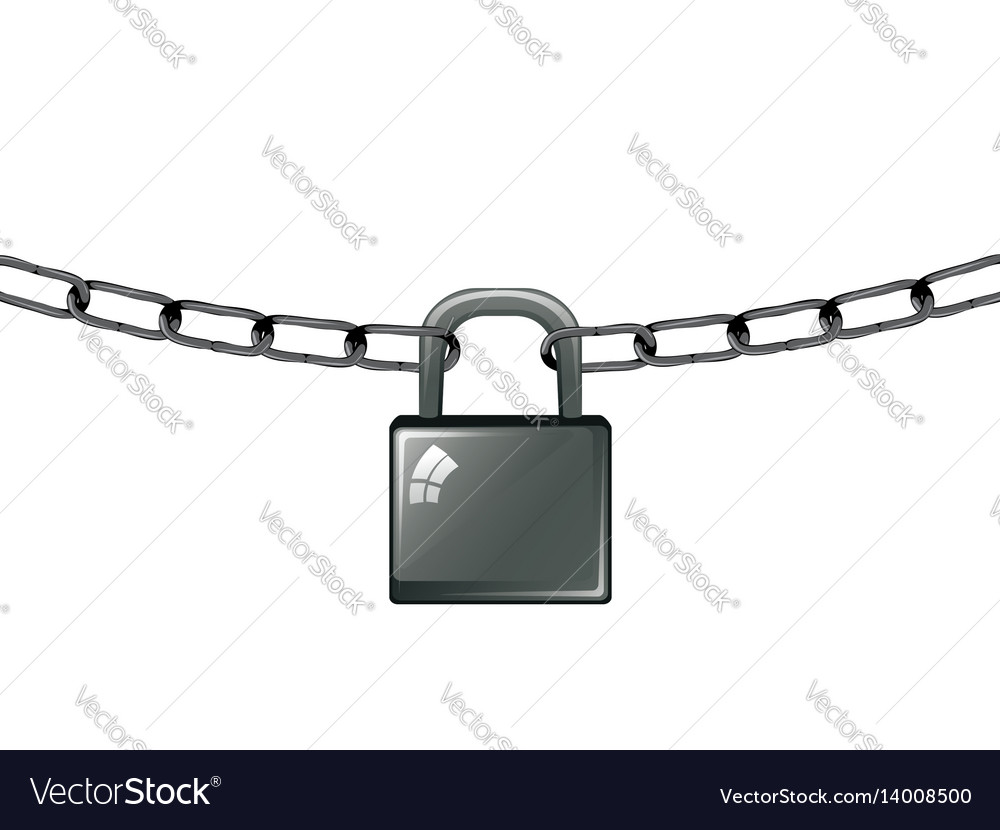 Lock with chains