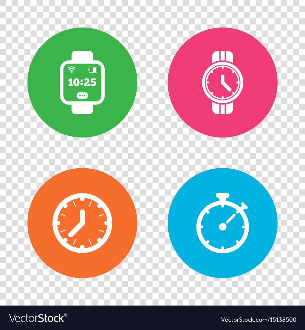 Smart watch mechanical clock time and timer
