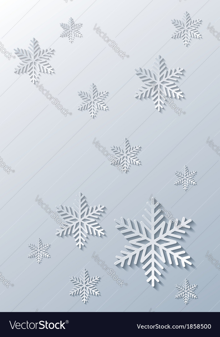 Snowflakes Royalty Free Vector Image - VectorStock