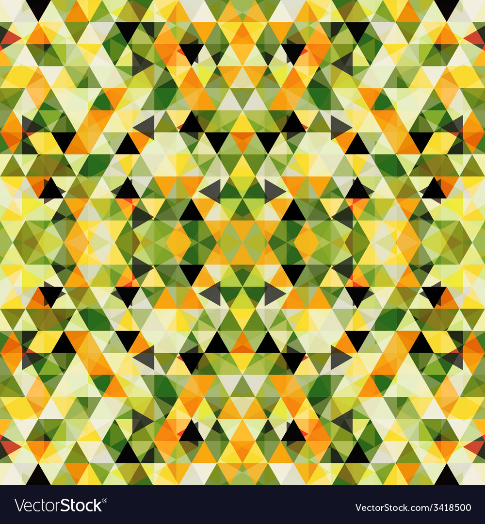Triangular mosaic colorful background