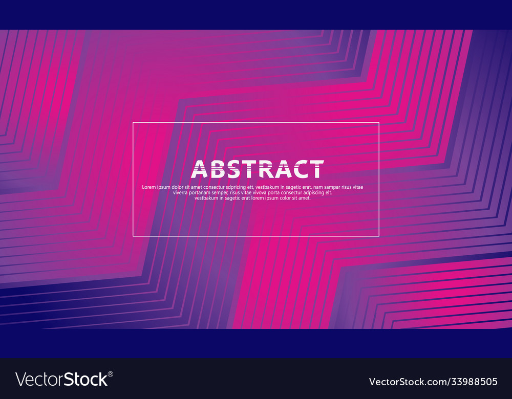 Abstract lines on triangle shape background