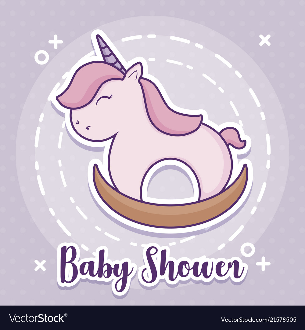 Design-Symbol für die Babydusche