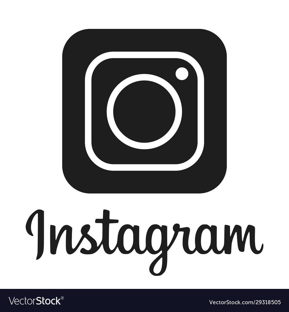 Instagram Logo Black And White Download