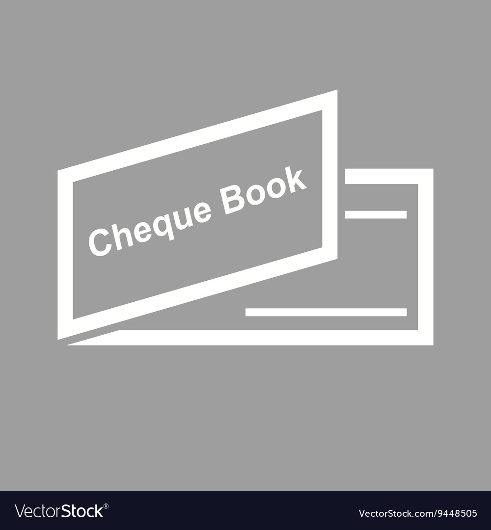 cheque-book-royalty-free-vector-image-vectorstock