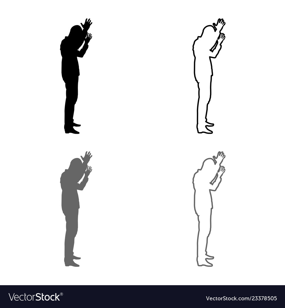 Concept of failure what is it for me problem man vector image Concept of failure what is it for me problem man