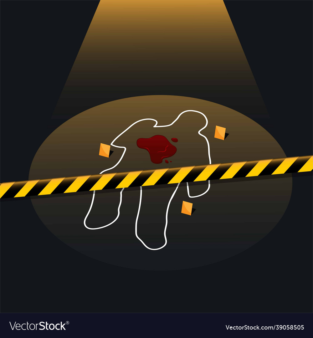 crime-scene-investigation-with-police-line-vector-image