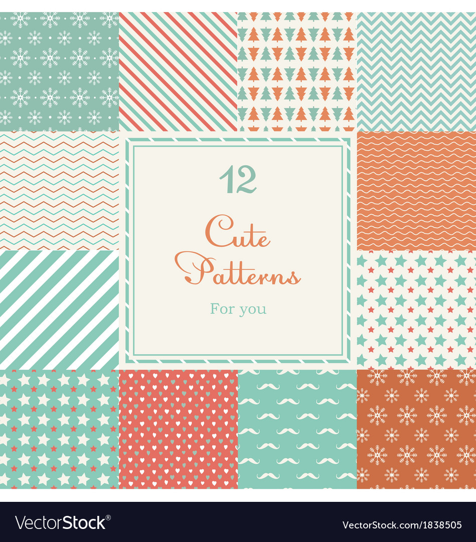 Cute Seamless Patterns - Holiday & Seasonal