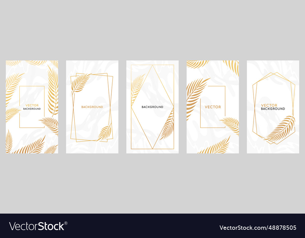 Design template in simple modern style with copy Vector Image