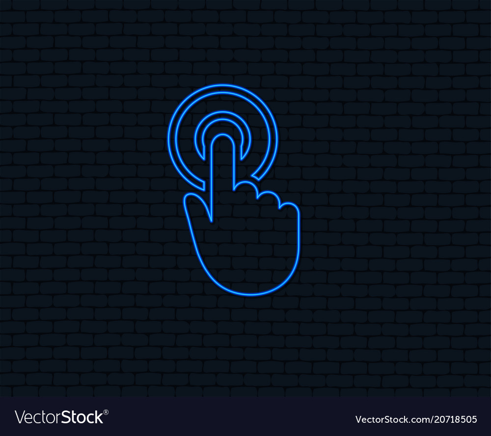 Hand cursor sign icon pointer symbol