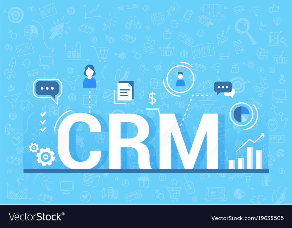 Organization of data on work with clients crm