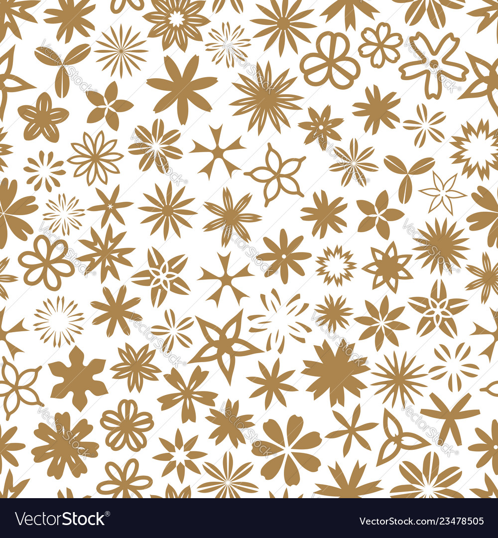 Seamless background with flowers flower theme