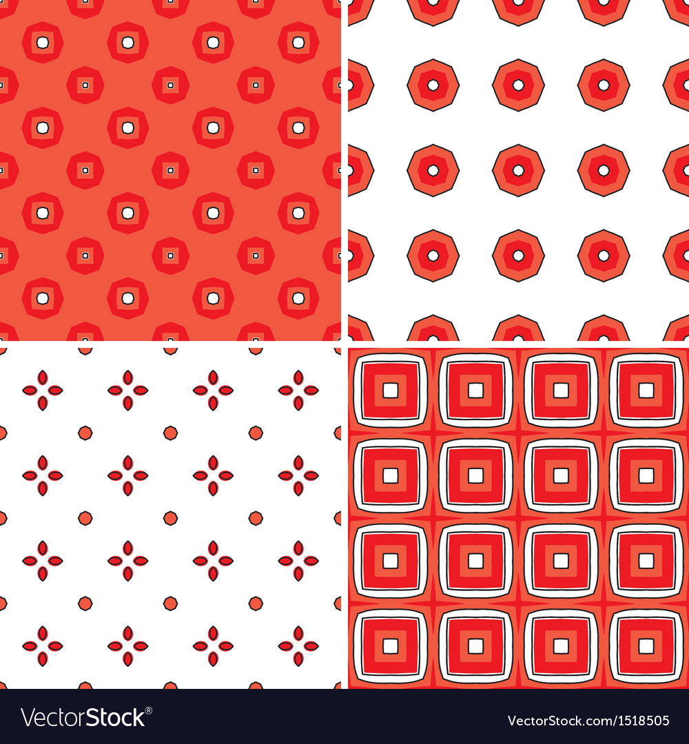 Seamless pattern set