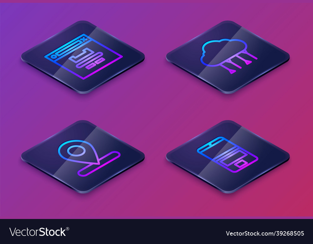 Set isometric line browser window location