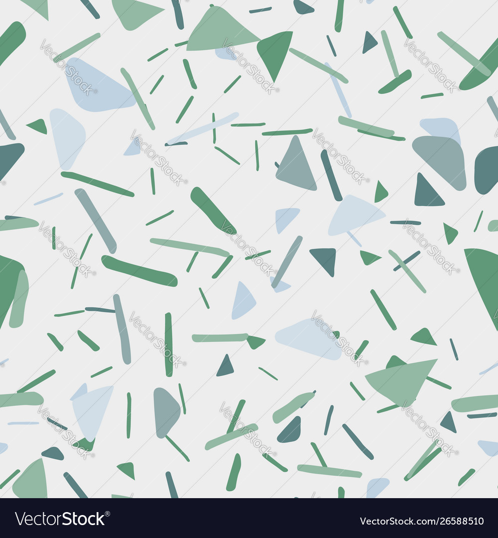 Abstract chaotic shapes and elements seamless