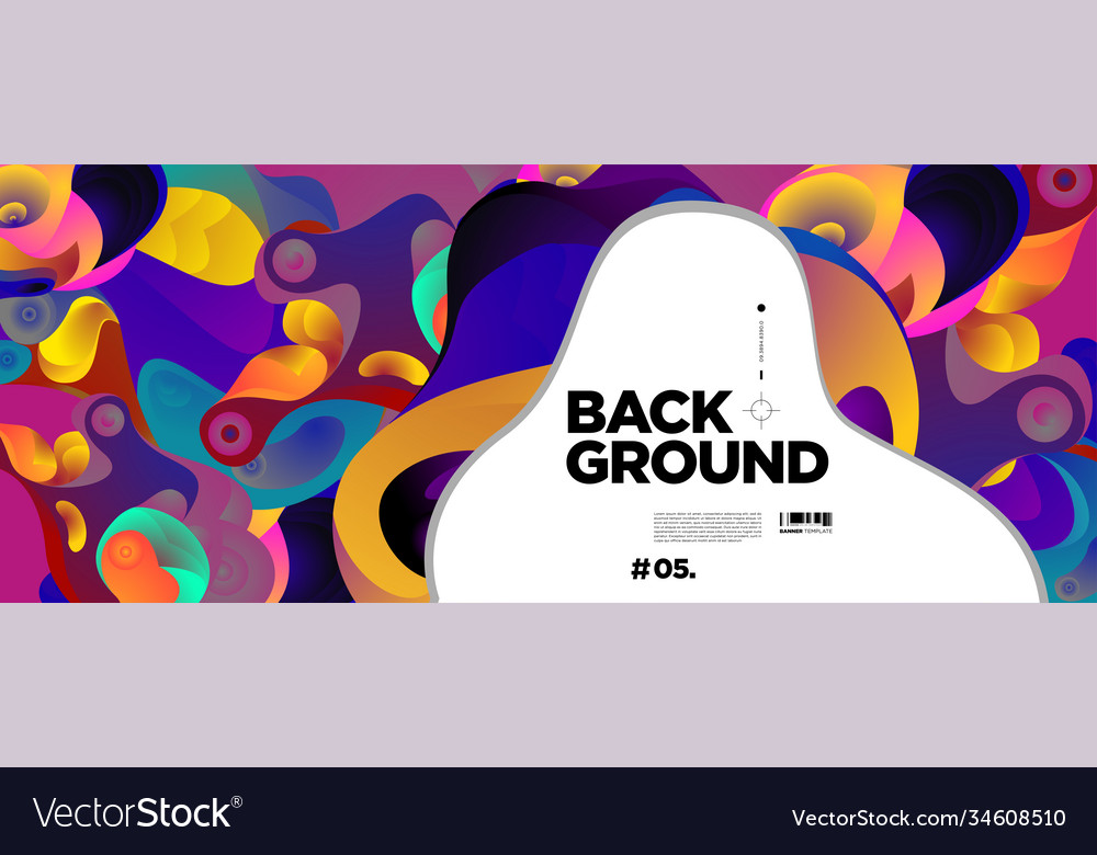Abstract liquid shape fluid design isolated