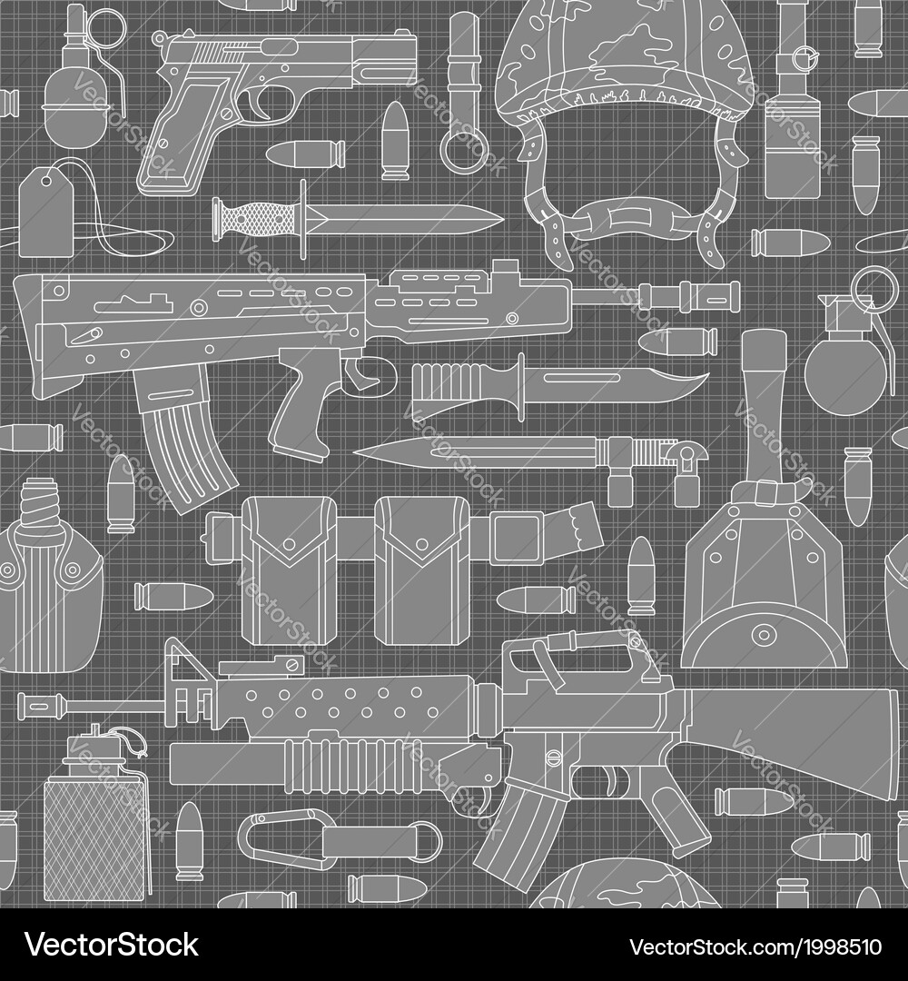 Military Seamless Pattern Royalty Free Vector Image
