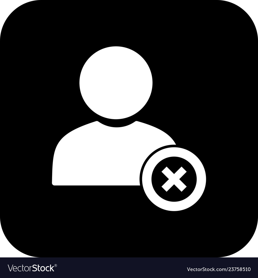Remove user icon