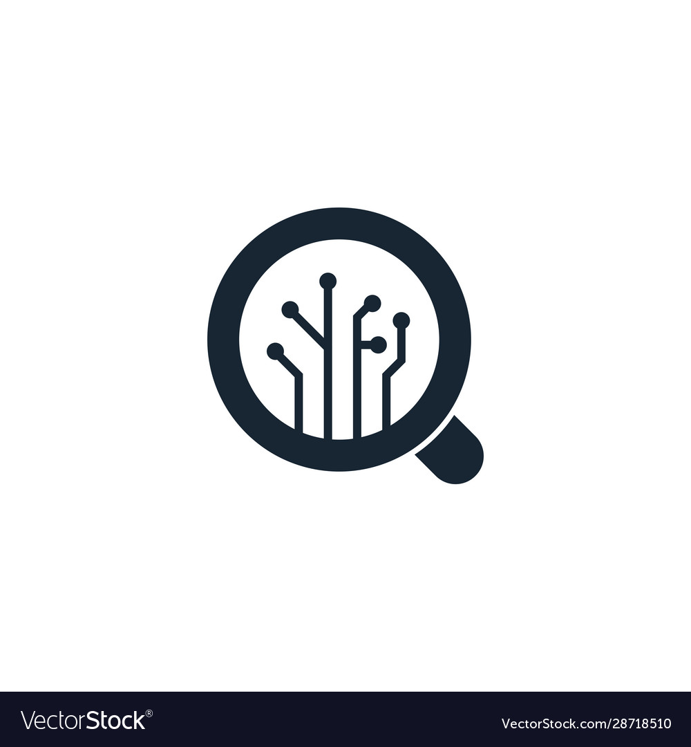 Semantic analysis creative icon from artificial