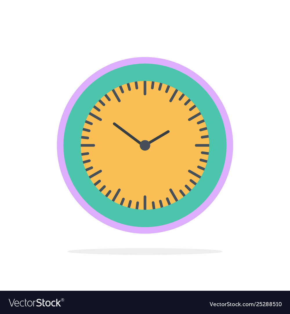 Time watch minutes timer abstract circle vector image Time watch minutes timer abstract circle