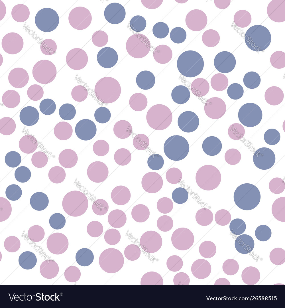 Abstract simple circles seamless pattern vector image Abstract simple circles seamless pattern