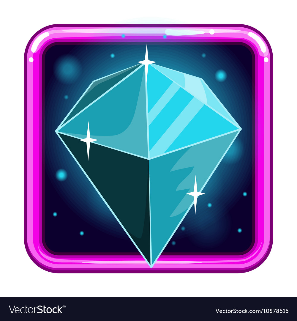 Application icon with gems 4
