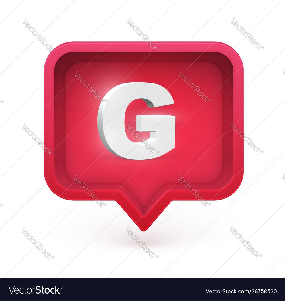 3d character in a speech bubble vector image 3d character in a speech bubble
