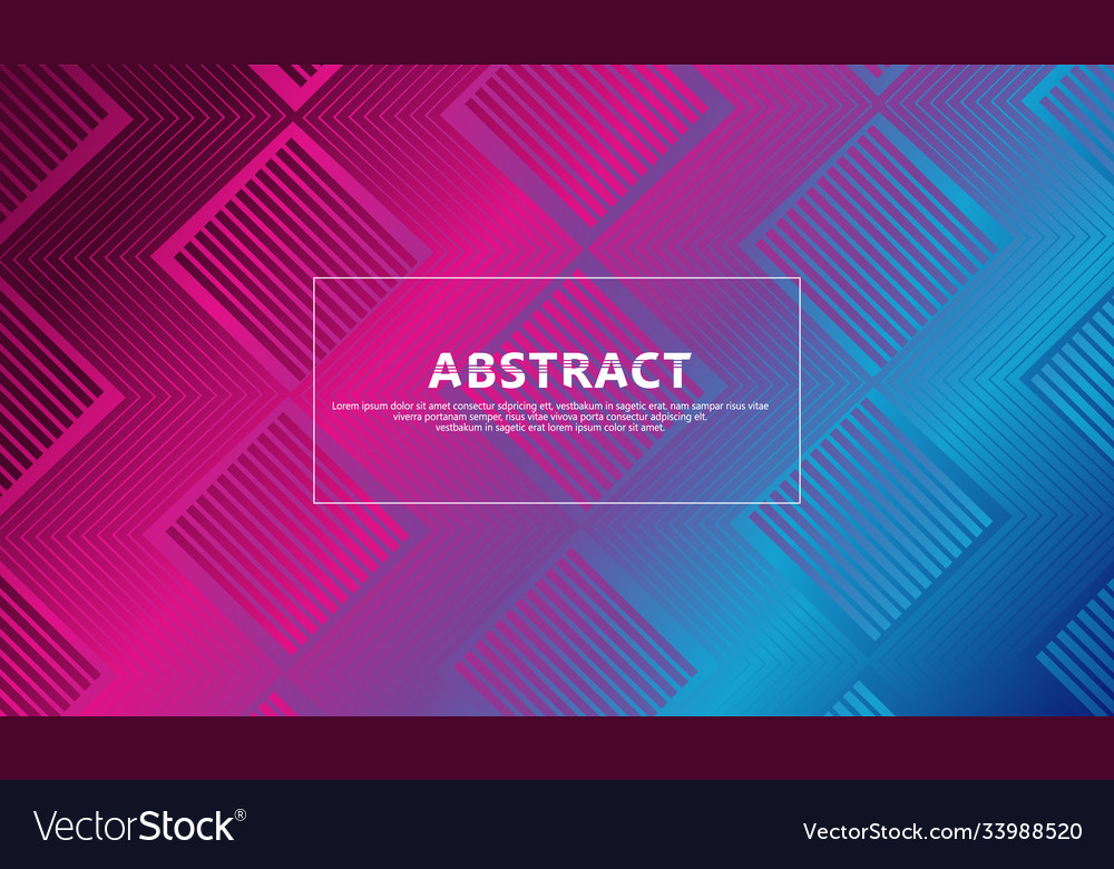Abstract lines on rectangular shape background vector image Abstract lines on rectangular shape background