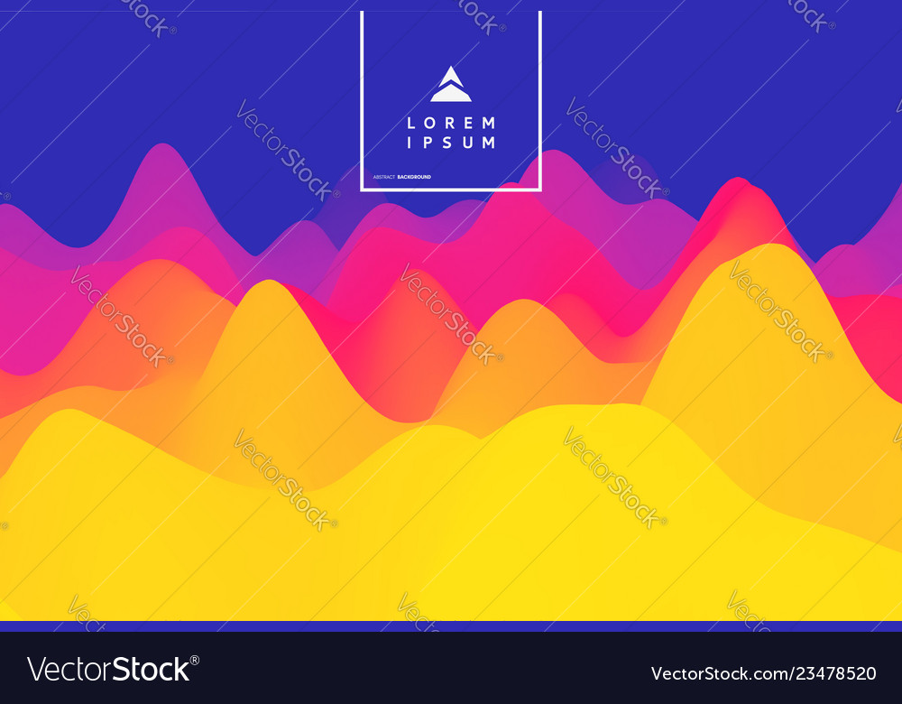 Abstrakter wavy Hintergrund mit dynamischer Wirkung