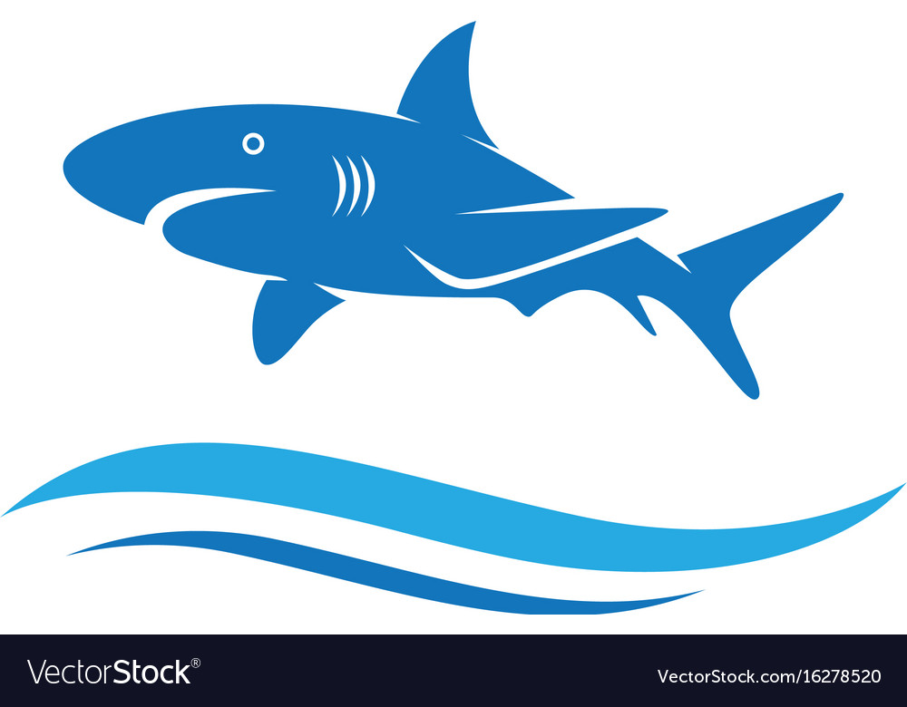 Fish logo template creative symbol