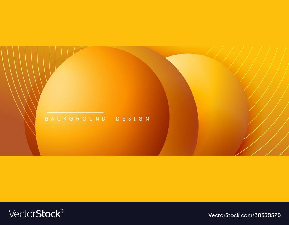 Gradient circles with shadows techno vector image Gradient circles with shadows techno