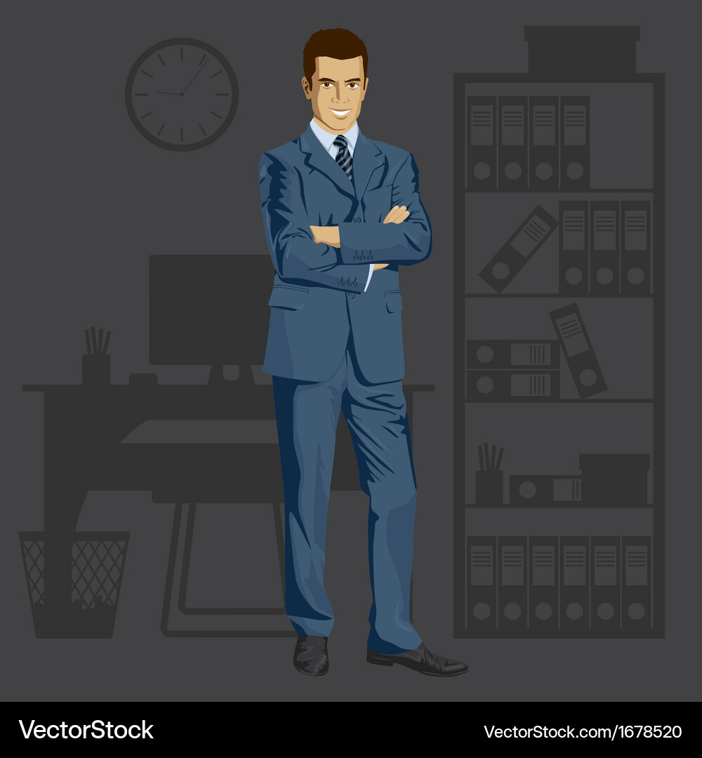 Handsome Royalty Free Vector Image - VectorStock
