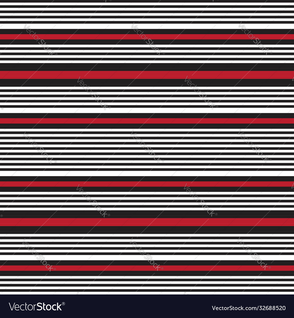Red stripe seamless pattern background Vector Image Red stripe seamless pattern background