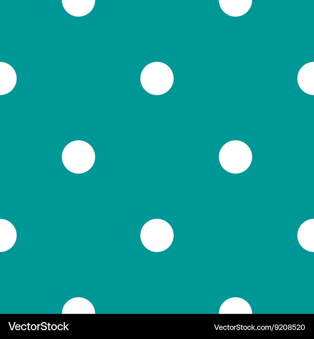 Seamless polka dot background Royalty Free Vector Image