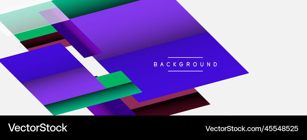 Background geometric diagonal square shapes Vector Image