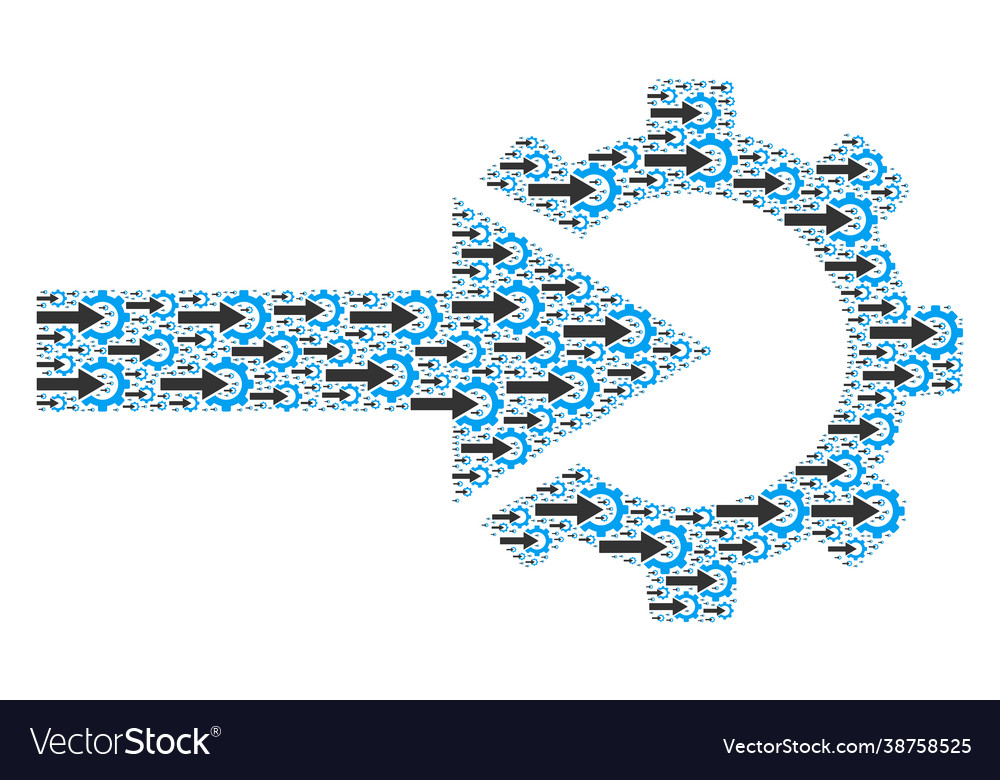 Cog integration recursion composition itself vector image Cog integration recursion composition itself