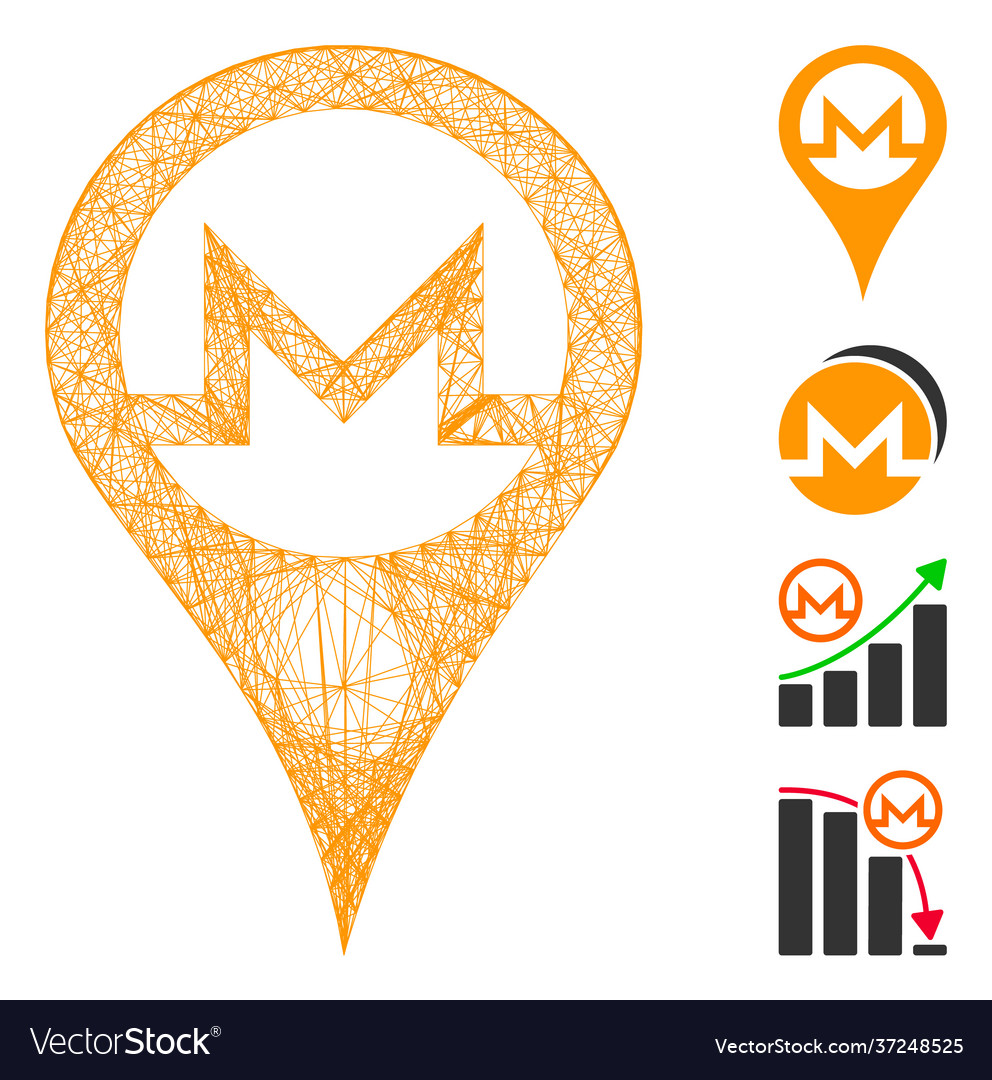 Network monero map pointer mesh
