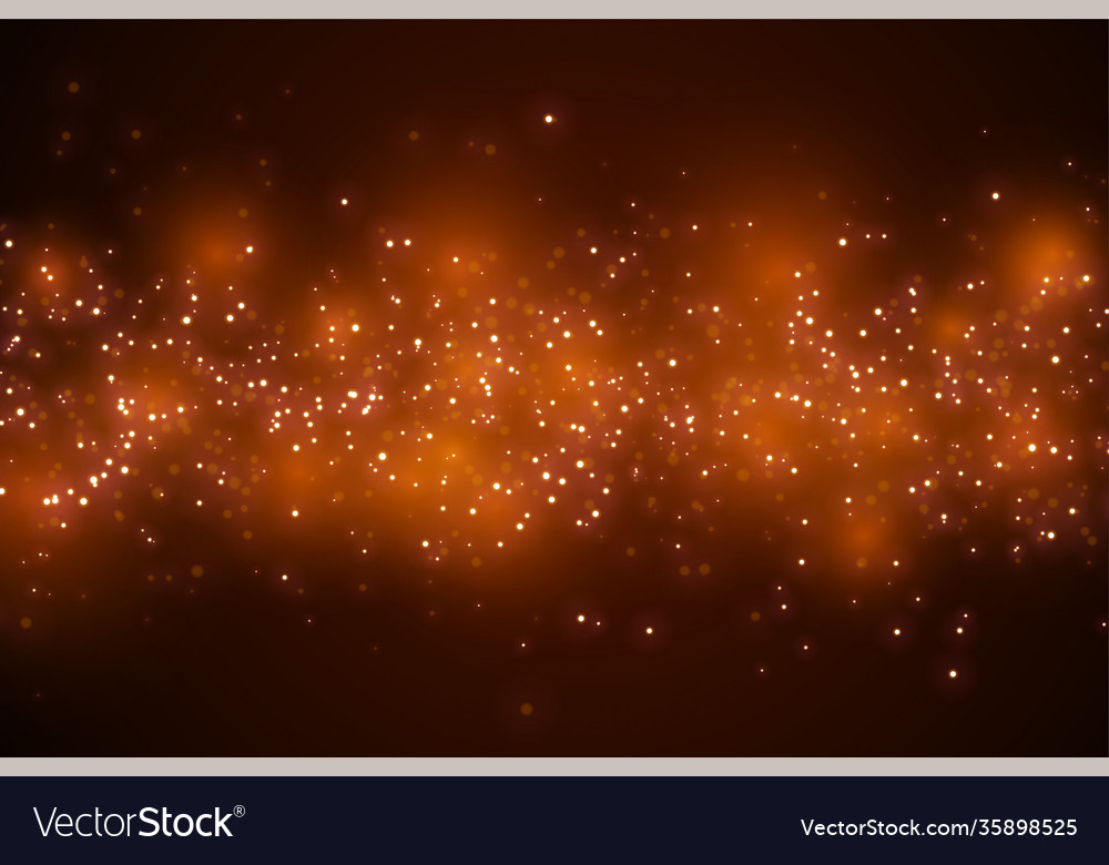 Sparkles and bokeh lights effect background