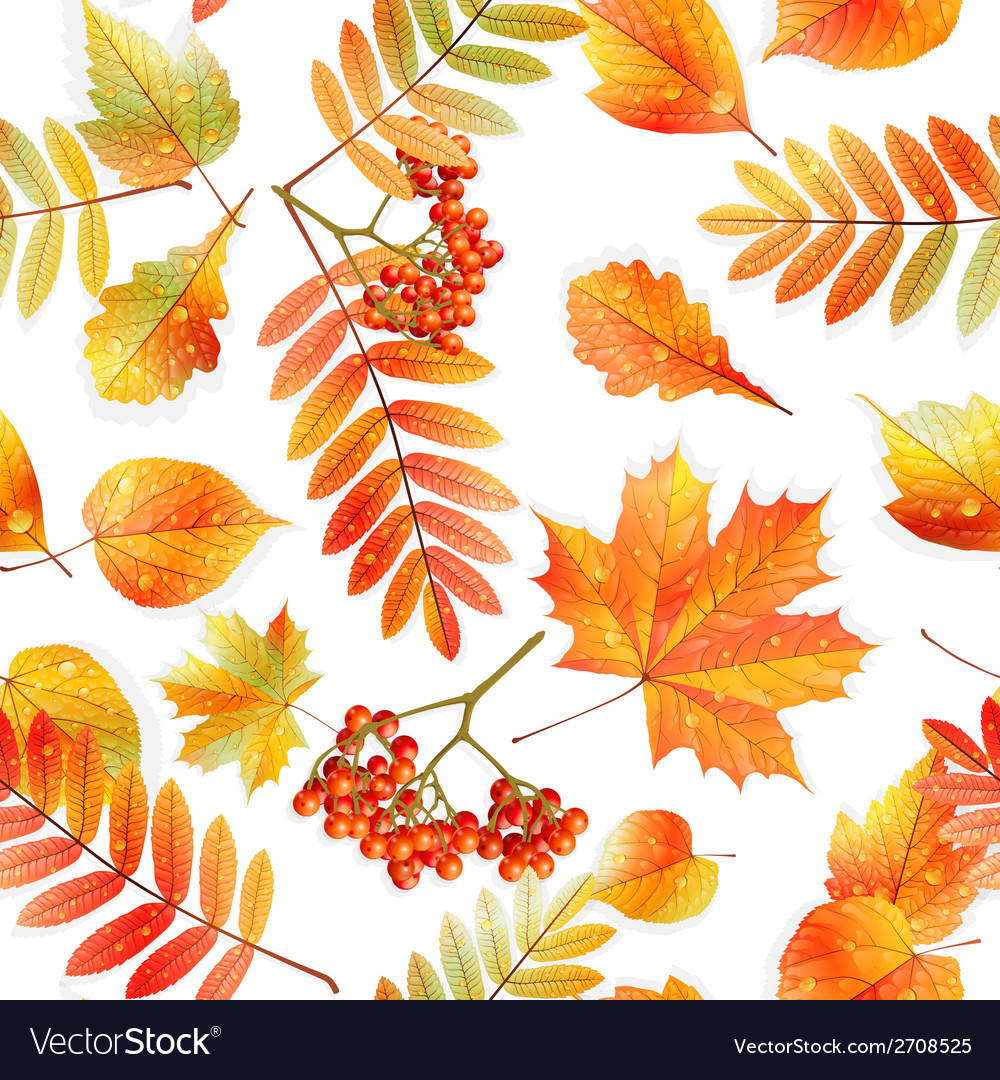 Swatch ready detailed seamless wet leaves