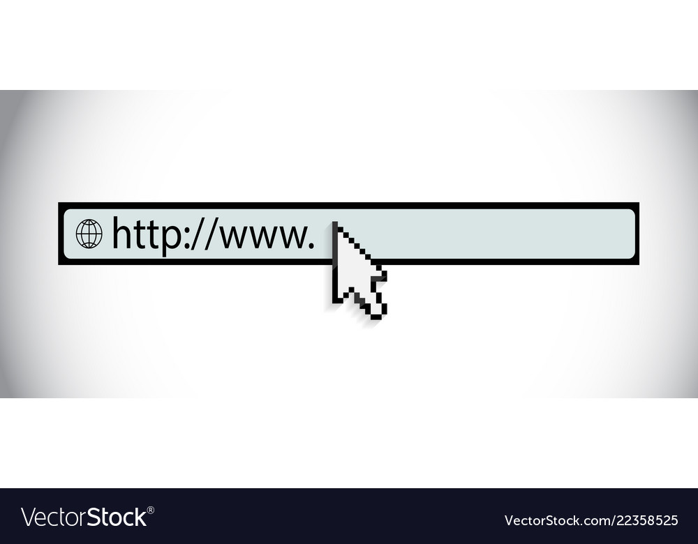 Web browser vector image Web browser