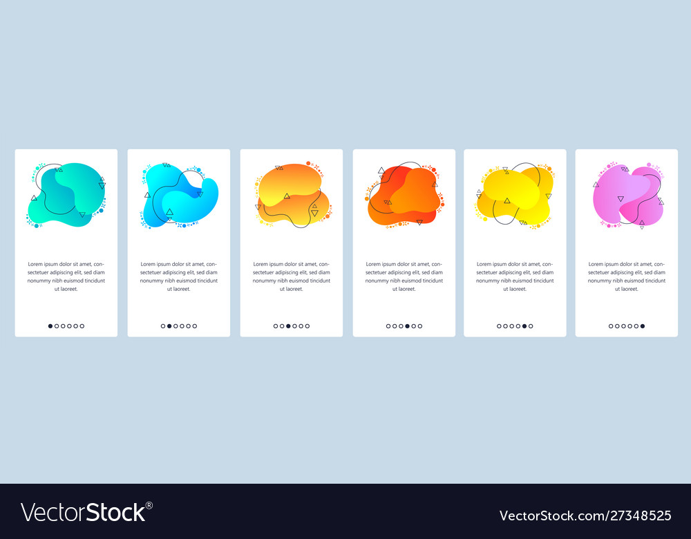 Website and mobile app onboarding screens vector image Website and mobile app onboarding screens
