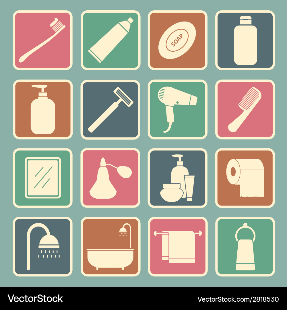 Bathroom icon Royalty Free Vector Image - VectorStock