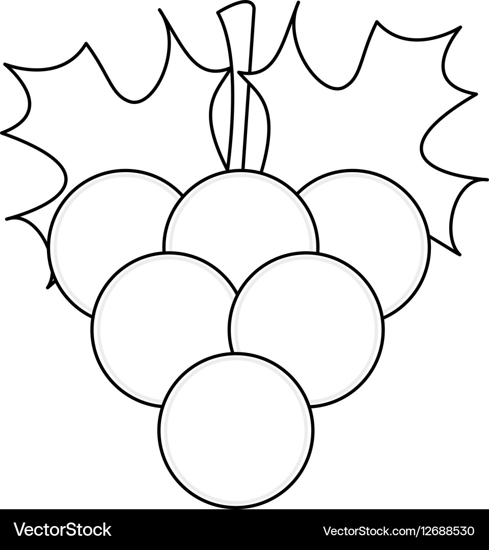Grape fruit icon Royalty Free Vector Image - VectorStock