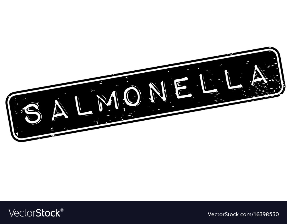 Salmonella rubber stamp Royalty Free Vector Image