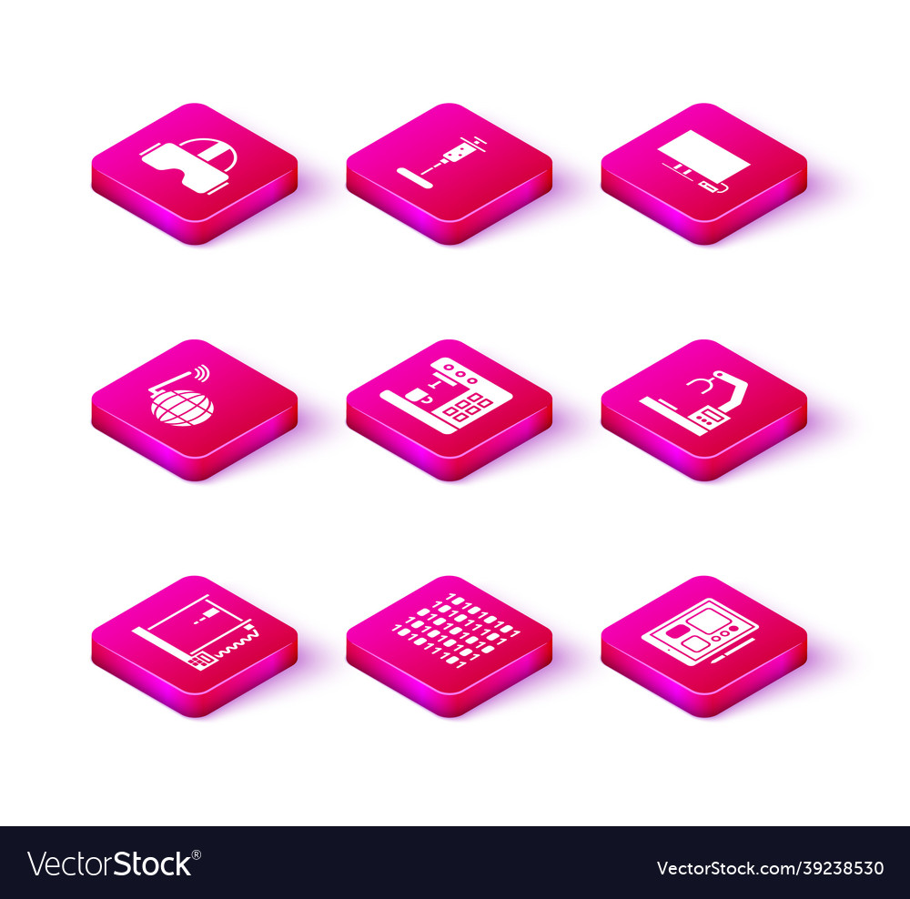 Set 3d printer binary code social network