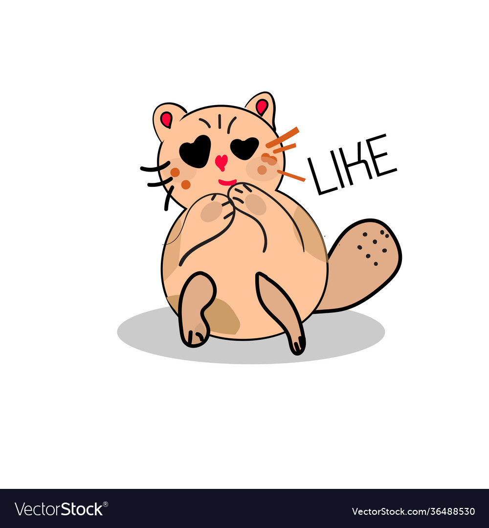Super cat print design with slogan Vector Image Super cat print design with slogan