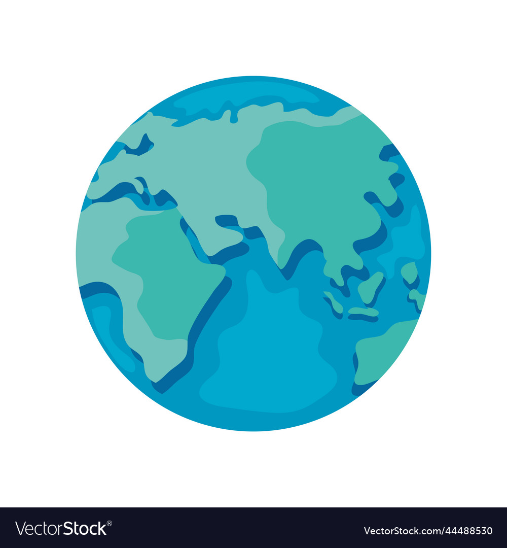 World planet earth Royalty Free Vector Image - VectorStock