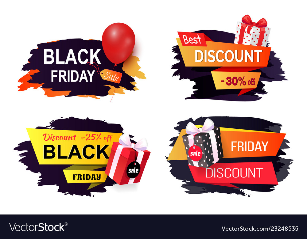 Discount and offer on black friday autumn holiday