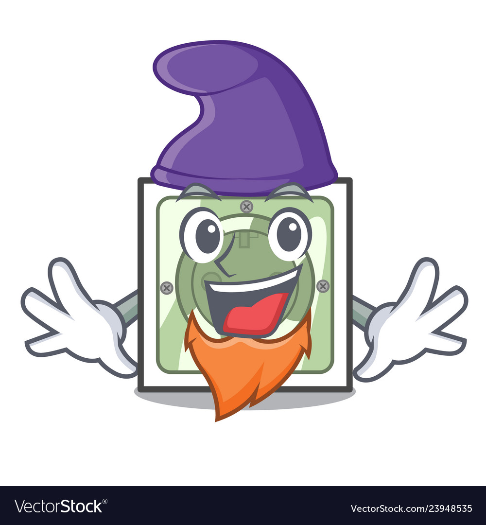 Elf power socket in the character shape