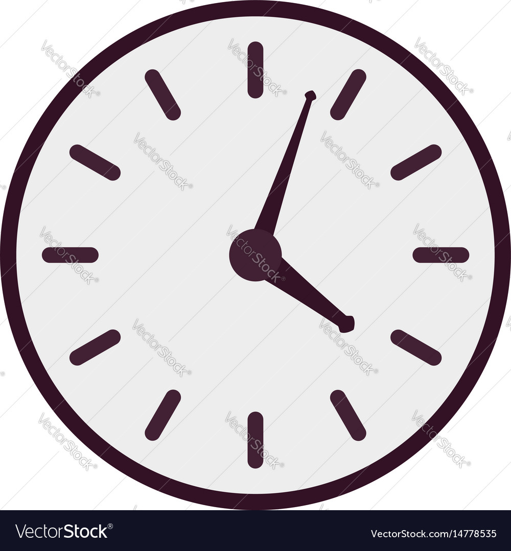 Purple clock icon